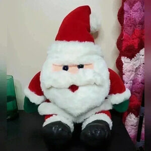 Fordlet Santa Claus Plush Sits About 17" Tall 1995 Stuffed Animal Toy NWT